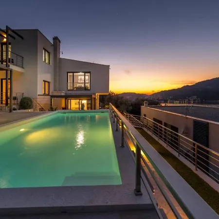 ヴィラ Luxury Five Bedroom With Pool And Sunset View *