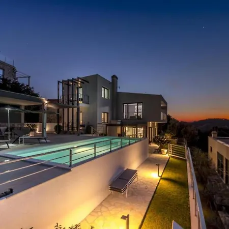 Villa Luxury Five Bedroom With Pool And Sunset View *